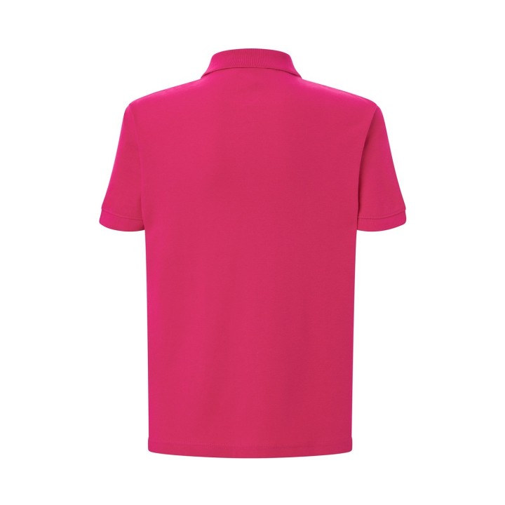 Koszulka Polo 210 g/m² Fucsia – męska bawełniana pikowana