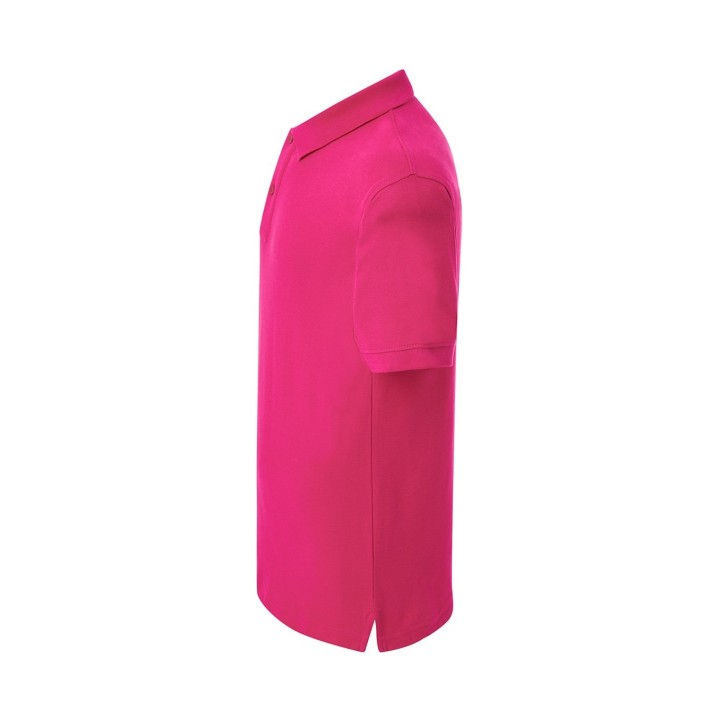 Koszulka Polo 210 g/m² Fucsia – męska bawełniana pikowana
