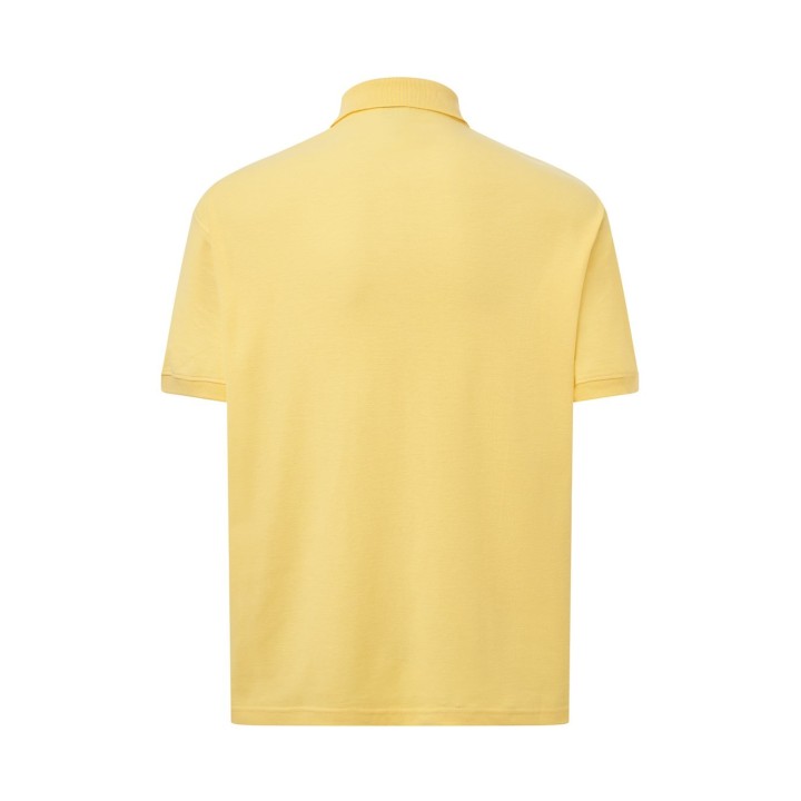 Koszulka Polo 210 Cytrynowo żółta z bawełny czesankowej 210 g/m²