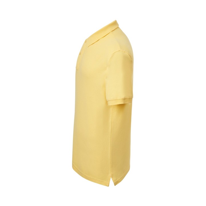 Koszulka Polo 210 Cytrynowo żółta z bawełny czesankowej 210 g/m²