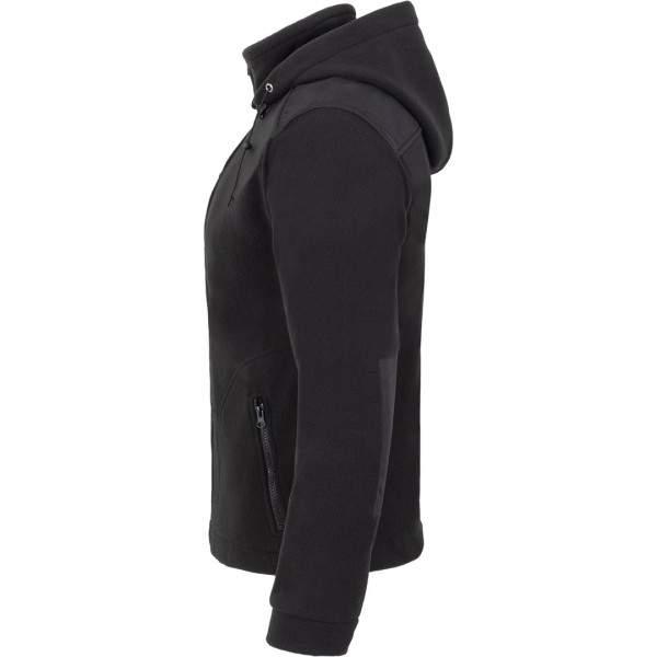 Bluza polarowa z kapturem Black/Black FLRA 340 BUS HOOD BK-BK
