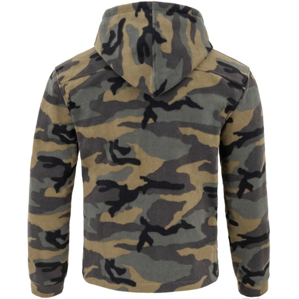Bluza polarowa z kapturem CamoufFLRA 340 BUS HOOD CMlage