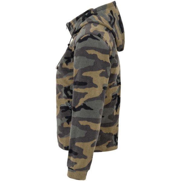 Bluza polarowa z kapturem CamoufFLRA 340 BUS HOOD CMlage