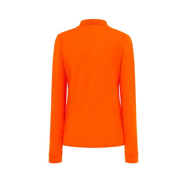 Polo damska  Orange  z długimi rękawami POPL 200 OR