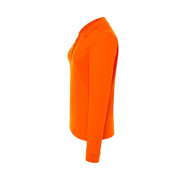 Polo damska  Orange  z długimi rękawami POPL 200 OR