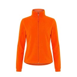 Bluza polarowa damska z zamkiem i kieszeniami 300 g/m² - Orange