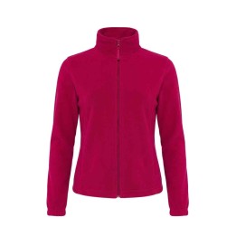 Bluza polarowa damska Raspberry z pełnym zamkiem i kieszeniami