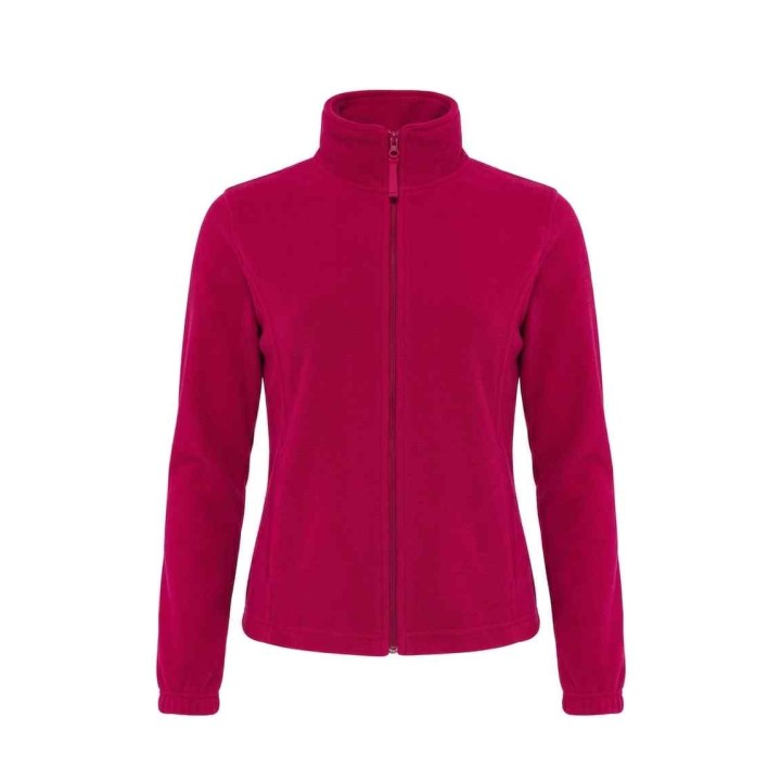 Bluza polarowa damska Raspberry z pełnym zamkiem i kieszeniami
