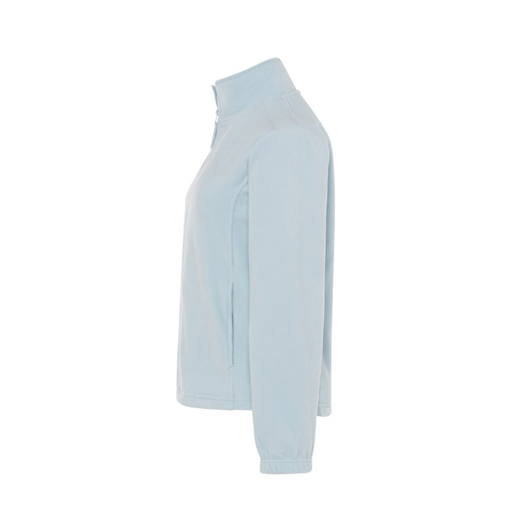 Damska bluza polarowa Sky Blue z zamkiem i kieszeniami 300 g/m²