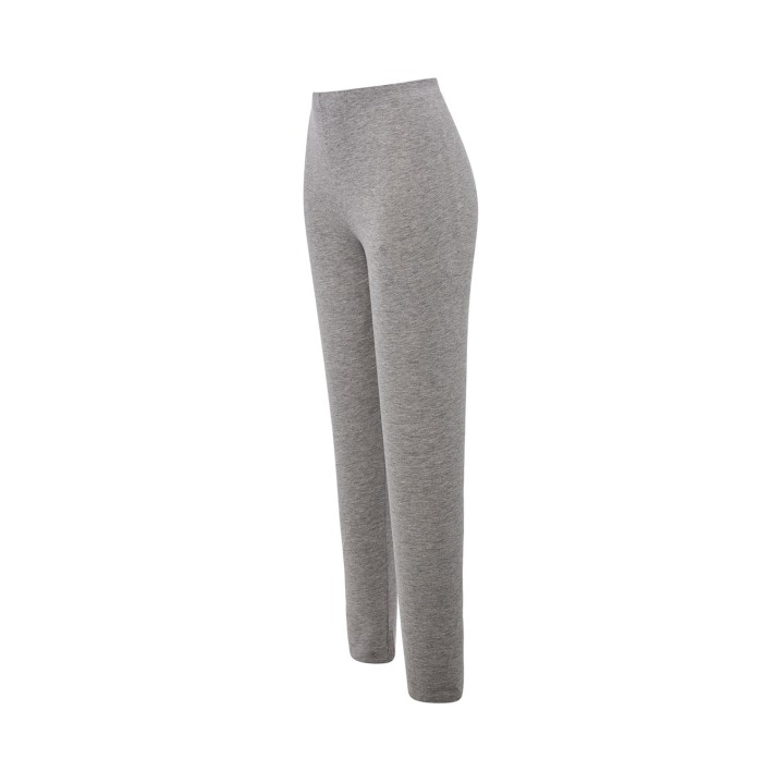 Damskie legginsy szare z elastyczną talią S-XL