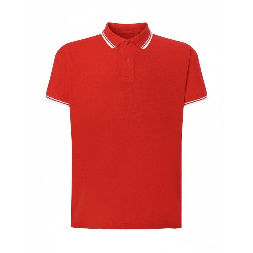 Polo Red/White męski 210  RDWH