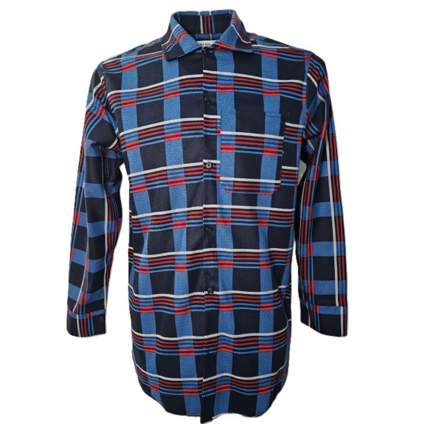 Niebieska Koszula flanelowa Reko