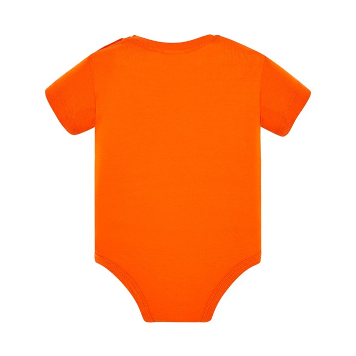 Body niemowlęce z krótkim rękawem Orange 100% bawełna 3-12 mies.