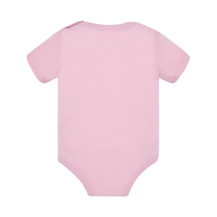 Body niemowlęce z krótkim rękawem Pink 100% bawełna 170 g/m²