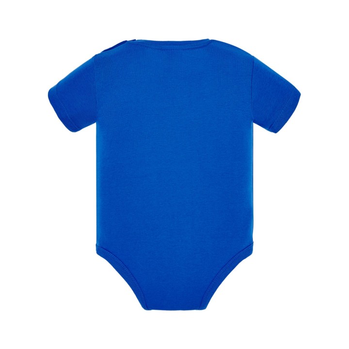 Body niemowlęce z krótkim rękawem 100% bawełna Royal Blue