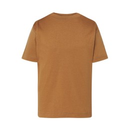 Koszulka dziecięca 150 Brown z krótkim rękawem, 100% bawełny