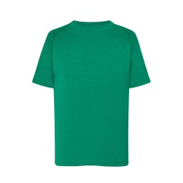 Koszulka dziecięca 150 Kelly Green z krótkim rękawem, 100% bawełny