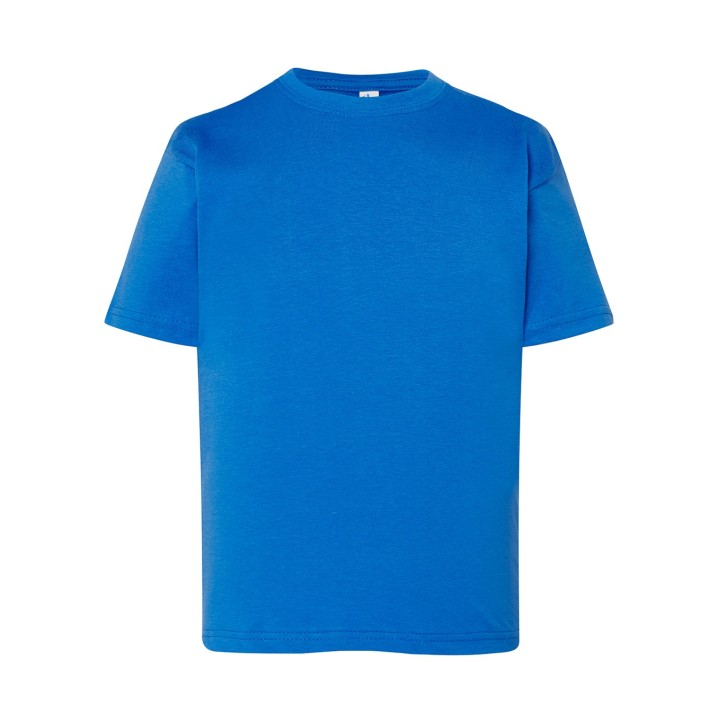 Koszulka dziecięca 150 Royal Blue z bawełny niekurczliwej 155 g/m²