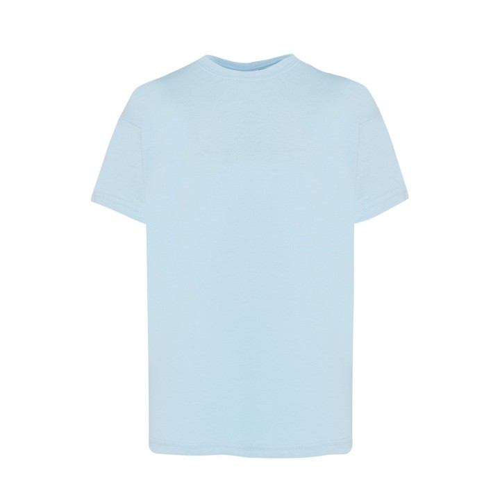 Koszulka dziecięca 150 Sky Blue z krótkim rękawem 100% bawełna