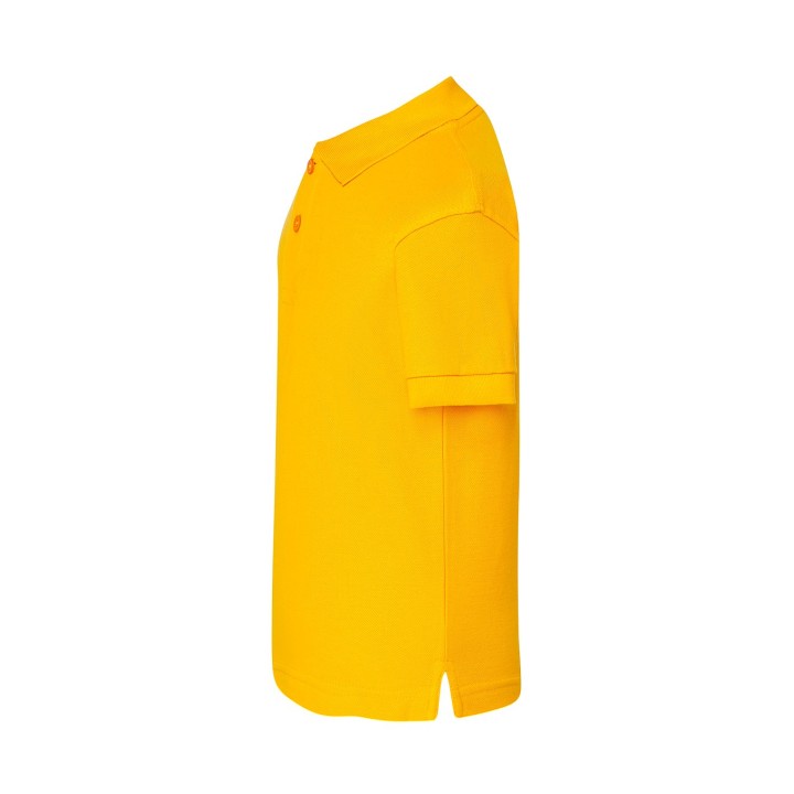 Dziecięca koszulka polo z krótkim rękawem brzoskwiniowy 210 g/m²