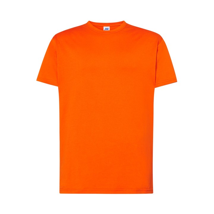 T-SHIRT 150 ceglasty – męski t-shirt bawełniany z krótkim rękawem