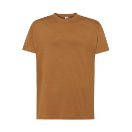 T-SHIRT 150 brązowy – męski t-shirt z krótkim rękawem