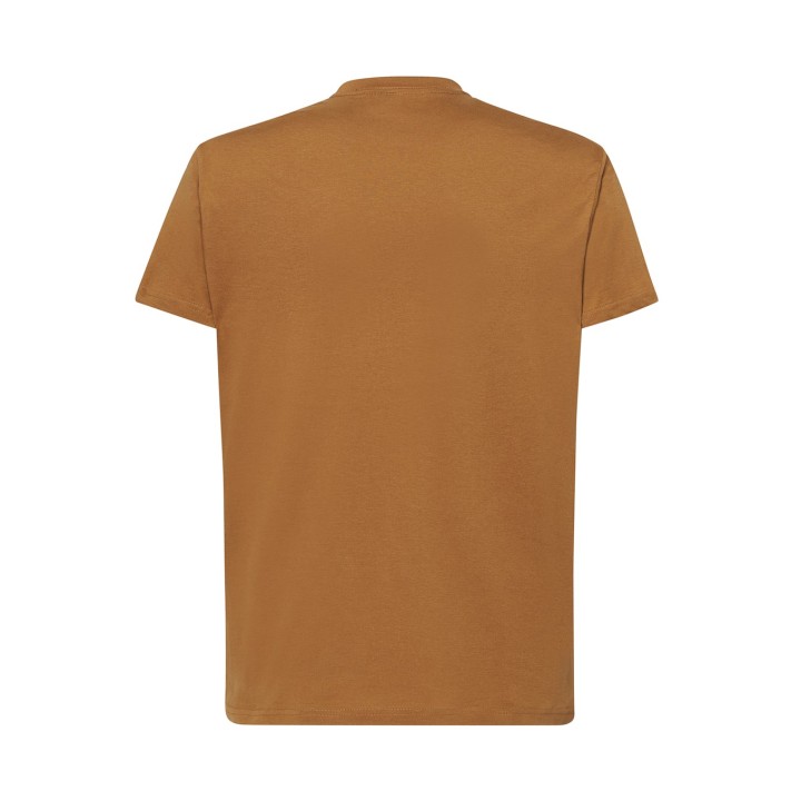 T-SHIRT 150 brązowy – męski t-shirt z krótkim rękawem