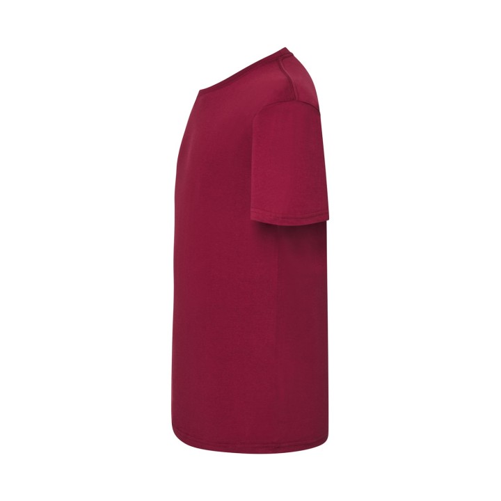 T-SHIRT 150 bordowy – męski t-shirt z krótkim rękawem