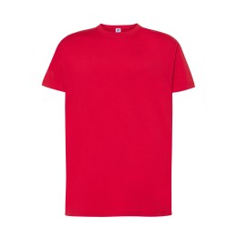 T-SHIRT 150 Canary Red – bawełniany t-shirt męski z krótkim rękawem