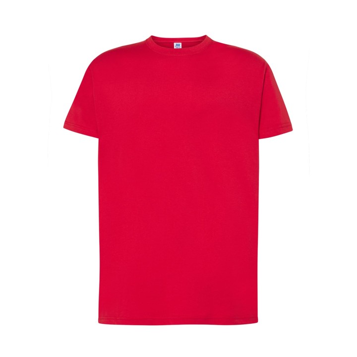 T-SHIRT 150 Canary Red – bawełniany t-shirt męski z krótkim rękawem