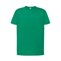 T-SHIRT 150 męski z krótkim rękawem intensywna zieleń
