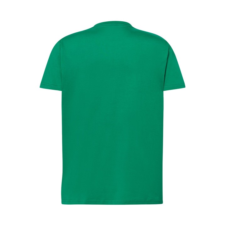 T-SHIRT 150 męski z krótkim rękawem intensywna zieleń