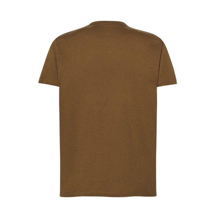 T-SHIRT 150 khaki 100% bawełna, krótki rękaw, wzmocniony dekolt