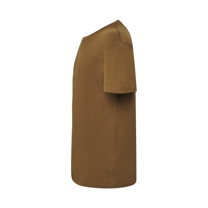 T-SHIRT 150 khaki 100% bawełna, krótki rękaw, wzmocniony dekolt