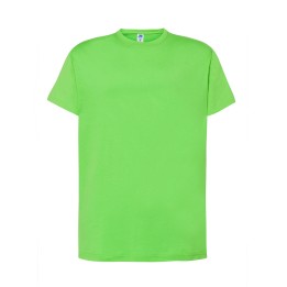 T-SHIRT 150 limonkowa męski z krótkim rękawem 100% bawełna