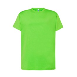 T-SHIRT 150 Lime Fluor - męski t-shirt z krótkim rękawem