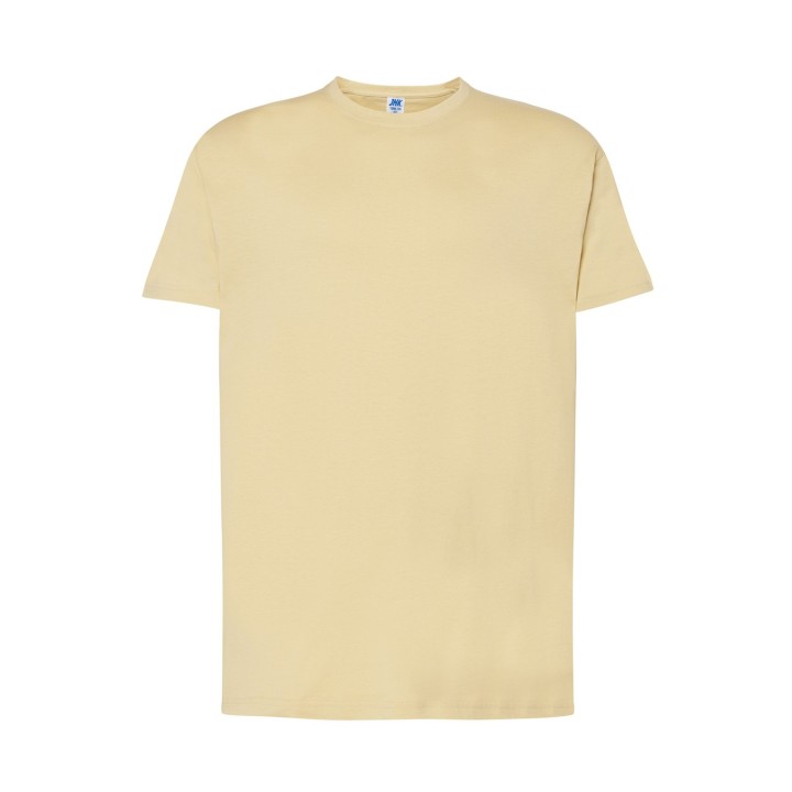 T-SHIRT 150 Lime Stone – męski bawełniany t-shirt z krótkim rękawem