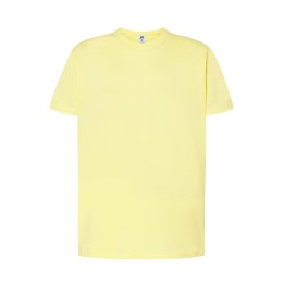 T-SHIRT 150 jasnożółty z krótkim rękawem 100% bawełna