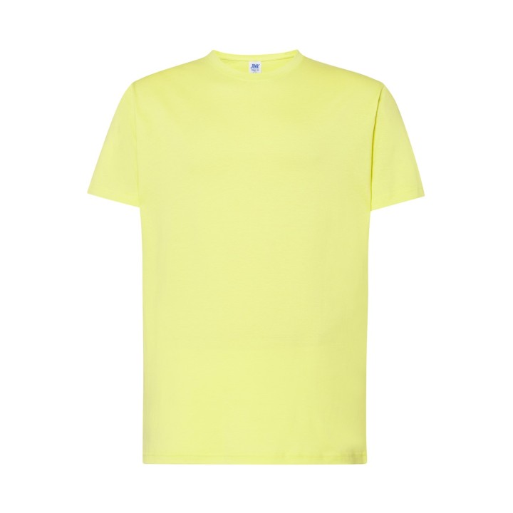 T-SHIRT 150 pistacjowa męska z krótkim rękawem 100% bawełna