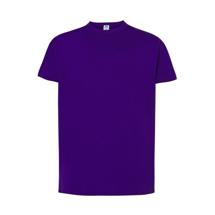 T-SHIRT 150 fioletowa – męska koszulka z krótkim rękawem