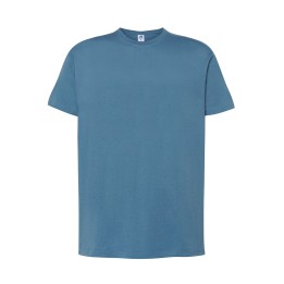 T-SHIRT 150 Steel Blue - męski z krótkim rękawem, 100% bawełna