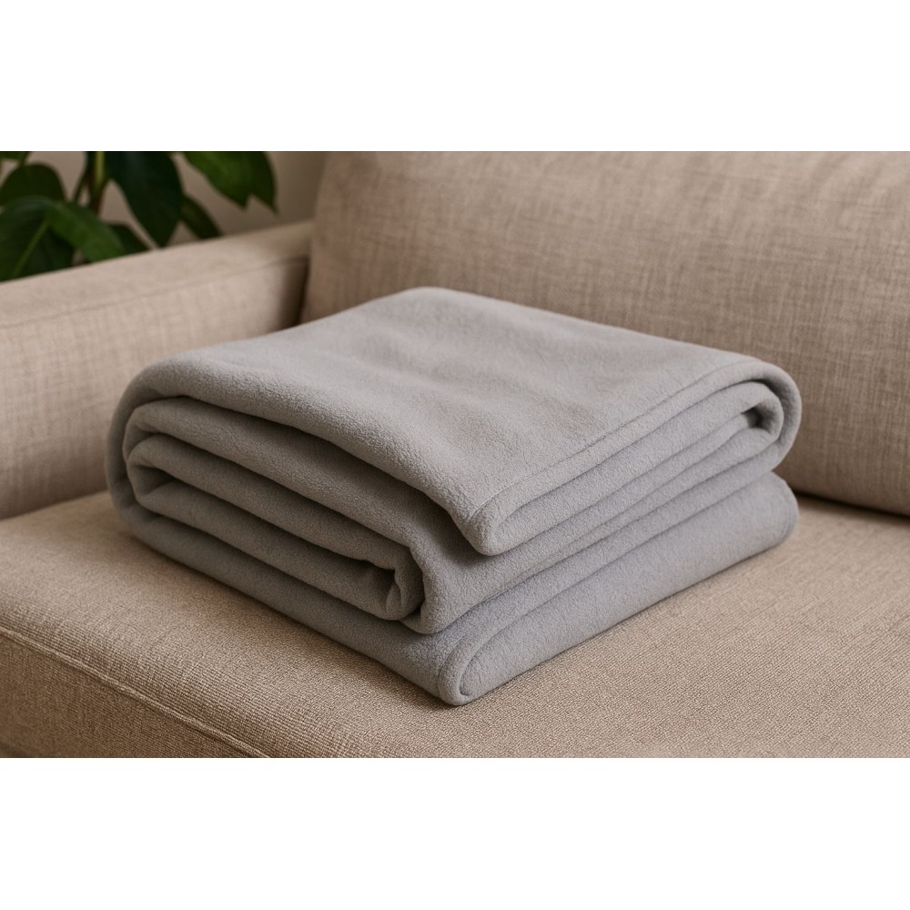 Koc polarowy 270 g/m² 200×150 cm – miękki i ciepły, idealny jako narzuta