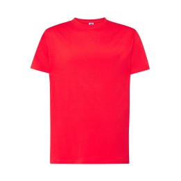 T-SHIRT 150 ciepła czerwień – męski t-shirt z krótkim rękawem