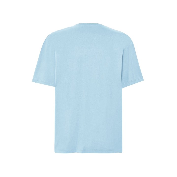T-SHiRT 200 g/m² oversize – błękitna bawełniana koszulka