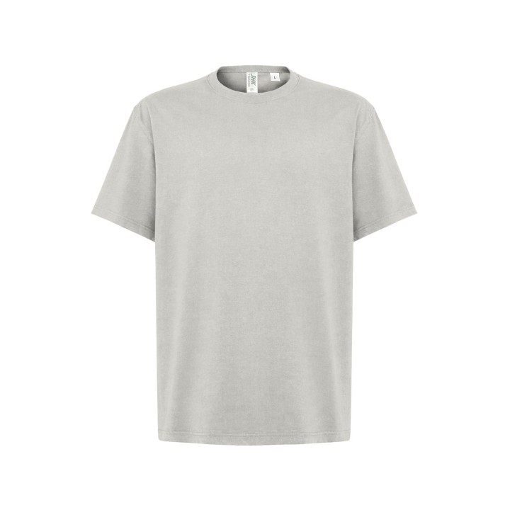 T-SHiRT 200 g/m² oversize – srebrna – 100% bawełna, gramatura 200 g/m²