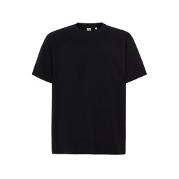 T-shirt oversize 240 g/m² czarny 100% bawełna