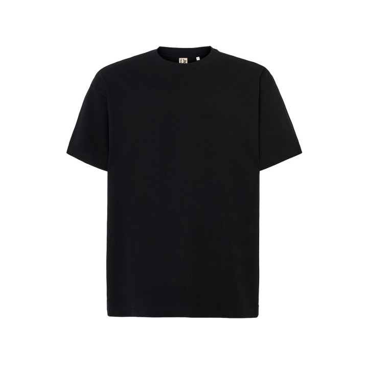 T-shirt oversize 240 g/m² czarny 100% bawełna