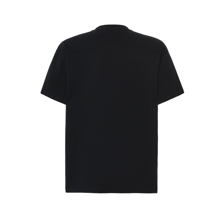 T-shirt oversize 240 g/m² czarny 100% bawełna