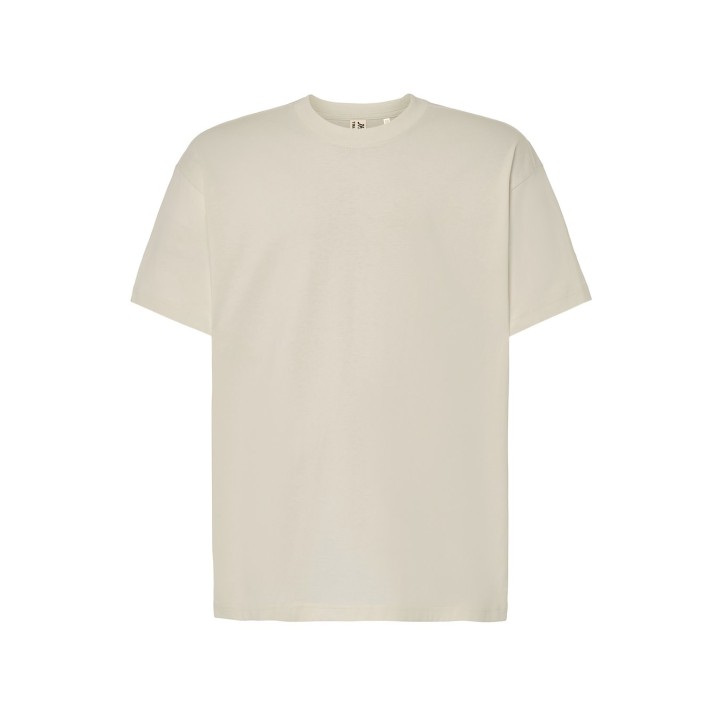 T-SHIRT 240 g/m² oversize – Ivory z wysoką gramaturą i komfortem