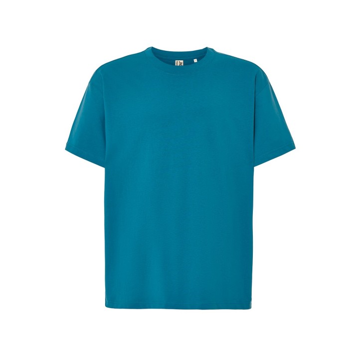 T-SHIRT 240 g/m² oversize – Petrol Blue wygoda i trwałość